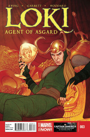 Cover LOKI: AGENTE DI ASGARD #3.